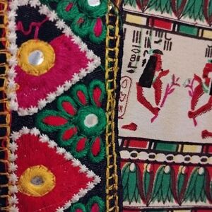 70s Vintage Egyptian Kaftan One Of A Kind Embroidery